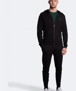 Lyle & Scott Black Zip Through Hoodie -Lyle & Scott Outlet | Sale unnamed file 1001 scaled