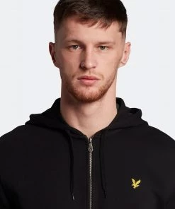 Lyle & Scott Black Zip Through Hoodie -Lyle & Scott Outlet | Sale unnamed file 1002 scaled