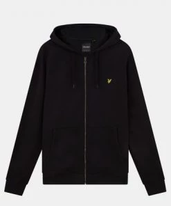 Lyle & Scott Black Zip Through Hoodie -Lyle & Scott Outlet | Sale unnamed file 1004