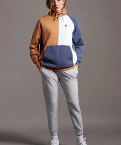 Lyle & Scott White Patchwork Hoodie -Lyle & Scott Outlet | Sale unnamed file 1007 scaled