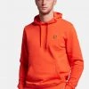 Lyle & Scott Red Pullover Hoodie