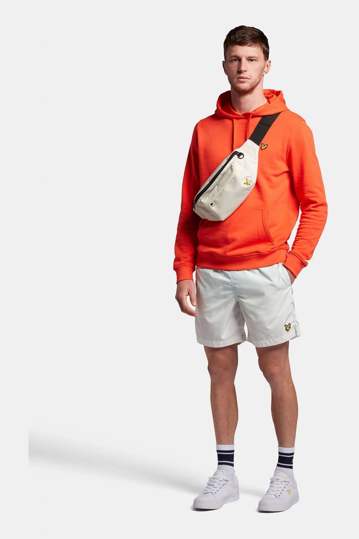 Lyle & Scott Red Pullover Hoodie 3 Lyle & Scott Red Pullover Hoodie - Image 3