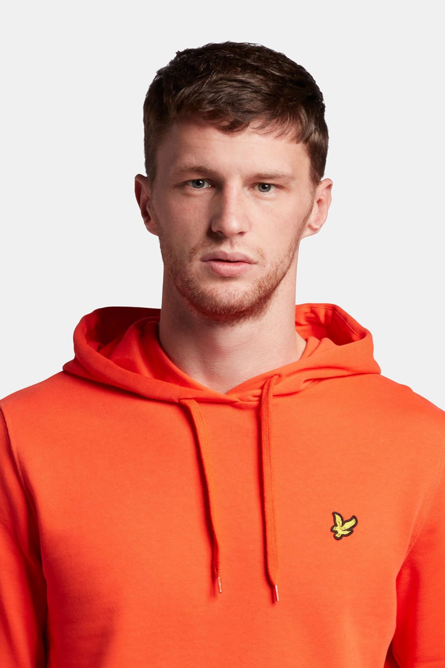 Lyle & Scott Red Pullover Hoodie 4 Lyle & Scott Red Pullover Hoodie - Image 4