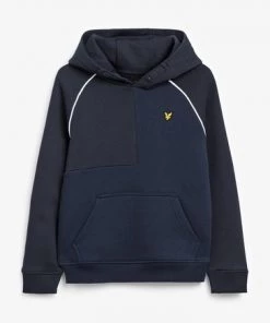 Lyle & Scott Blue Raglan Cut And Sew OTH Hoodie 9 Lyle & Scott Blue Raglan Cut And Sew OTH Hoodie -Lyle & Scott Outlet | Sale unnamed file 1029
