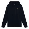 Lyle & Scott Navy Blue Knitted Hoodie