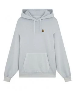 Lyle & Scott Blue Garment Dye Hoodie -Lyle & Scott Outlet | Sale unnamed file 1037