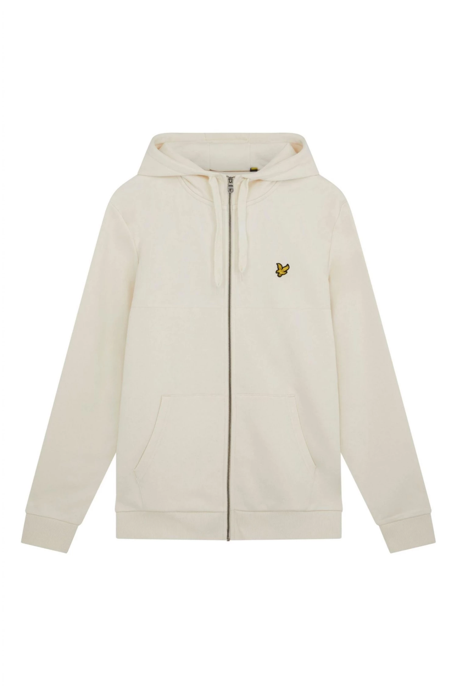 Lyle & Scott White Nylon Mix Hoodie 5 Lyle & Scott White Nylon Mix Hoodie - Image 5