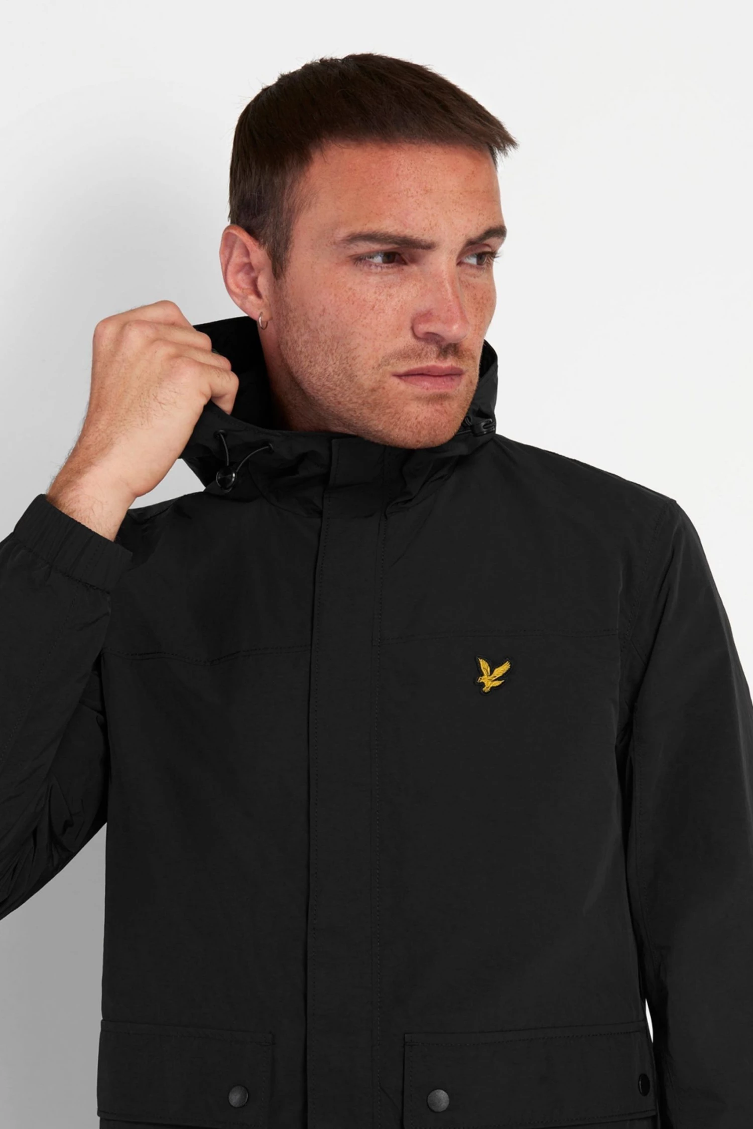 Lyle & Scott Hooded Pocket Jacket 4 Lyle & Scott Hooded Pocket Jacket - Image 4