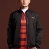 Lyle & Scott Black Golf Bomber Jacket