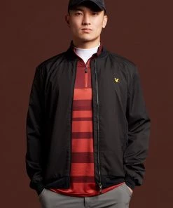 Lyle & Scott Black Golf Bomber Jacket -Lyle & Scott Outlet | Sale unnamed file 1059 scaled