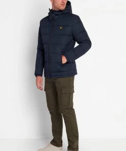 Lyle & Scott Blue Wadded Jacket -Lyle & Scott Outlet | Sale unnamed file 1082 scaled