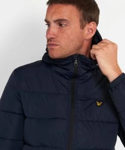 Lyle & Scott Blue Wadded Jacket -Lyle & Scott Outlet | Sale unnamed file 1083 scaled