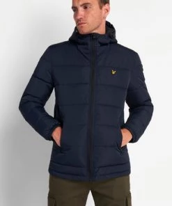 Lyle & Scott Blue Wadded Jacket -Lyle & Scott Outlet | Sale unnamed file 1084