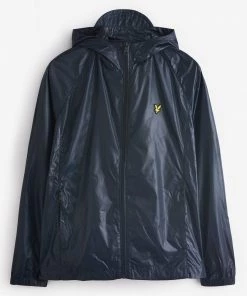 Lyle & Scott Navy Blue Lightweight Windbreaker