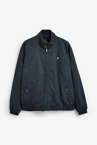 Lyle & Scott Plus Navy Harrington Jacket 6 Lyle & Scott Plus Navy Harrington Jacket - Image 6