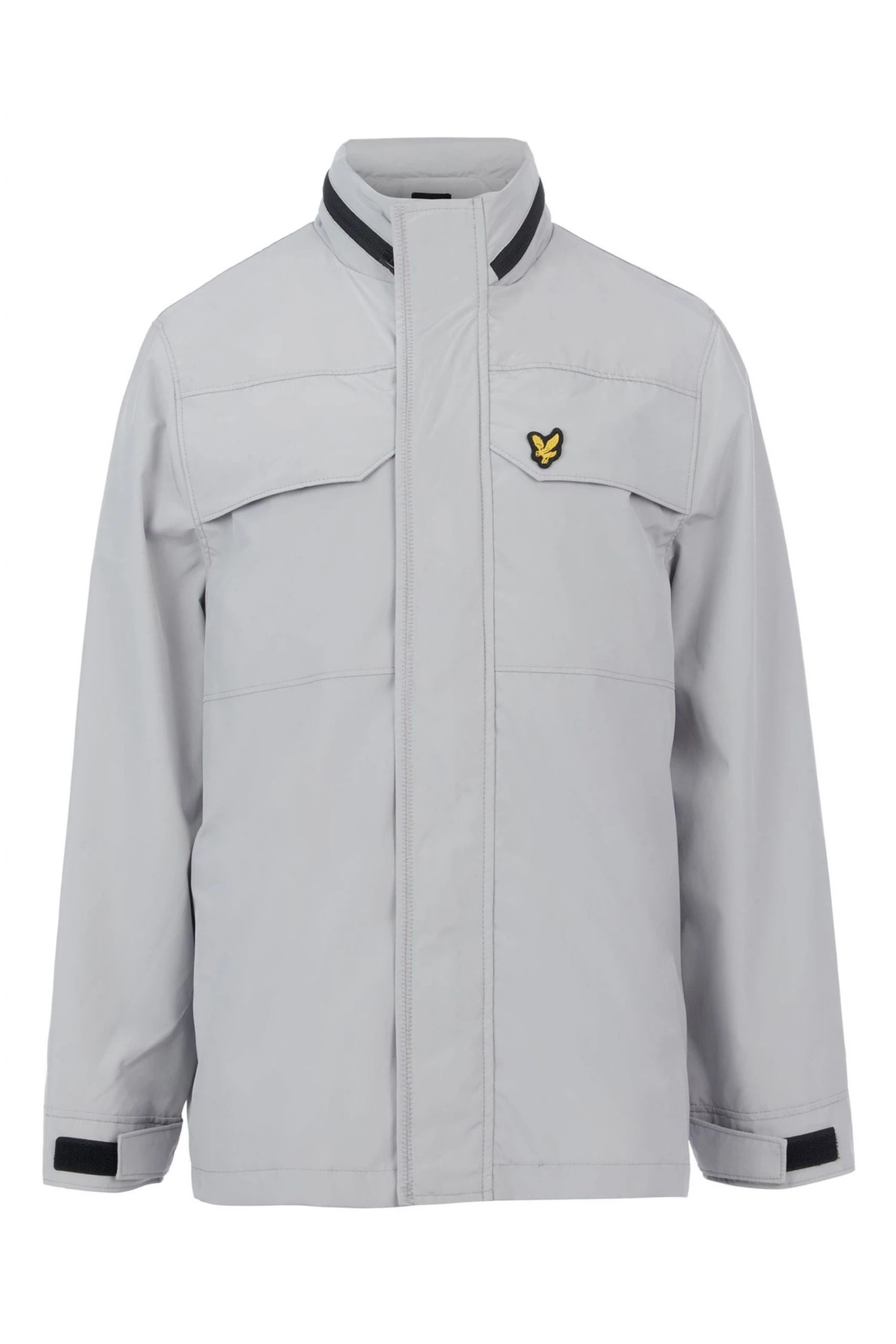 Lyle & Scott Grey Pocket Funnel Jacket 5 Lyle & Scott Grey Pocket Funnel Jacket - Image 5