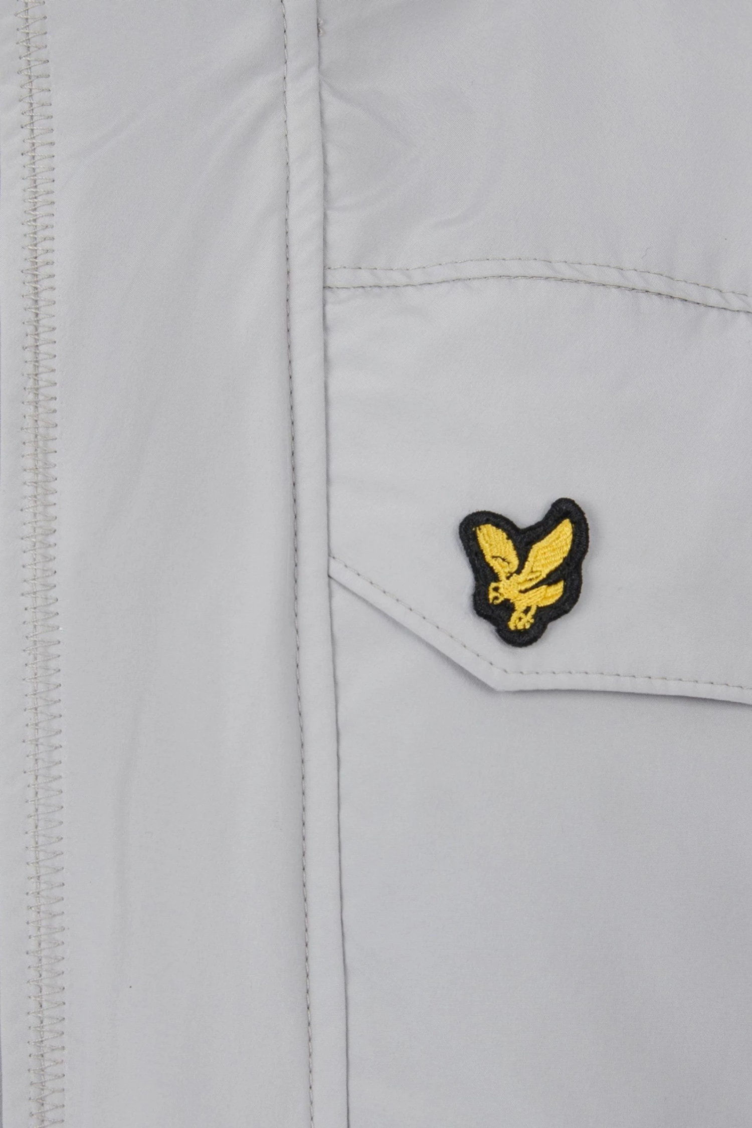 Lyle & Scott Grey Pocket Funnel Jacket 8 Lyle & Scott Grey Pocket Funnel Jacket - Image 8