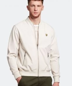 Lyle & Scott Grey Softshell Bomber Jacket -Lyle & Scott Outlet | Sale unnamed file 1124