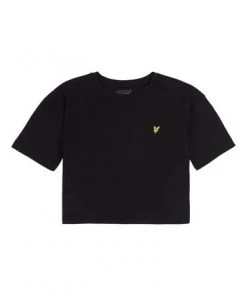 Lyle & Scott Pink Boxy SS Crop T-Shirt -Lyle & Scott Outlet | Sale unnamed file 113