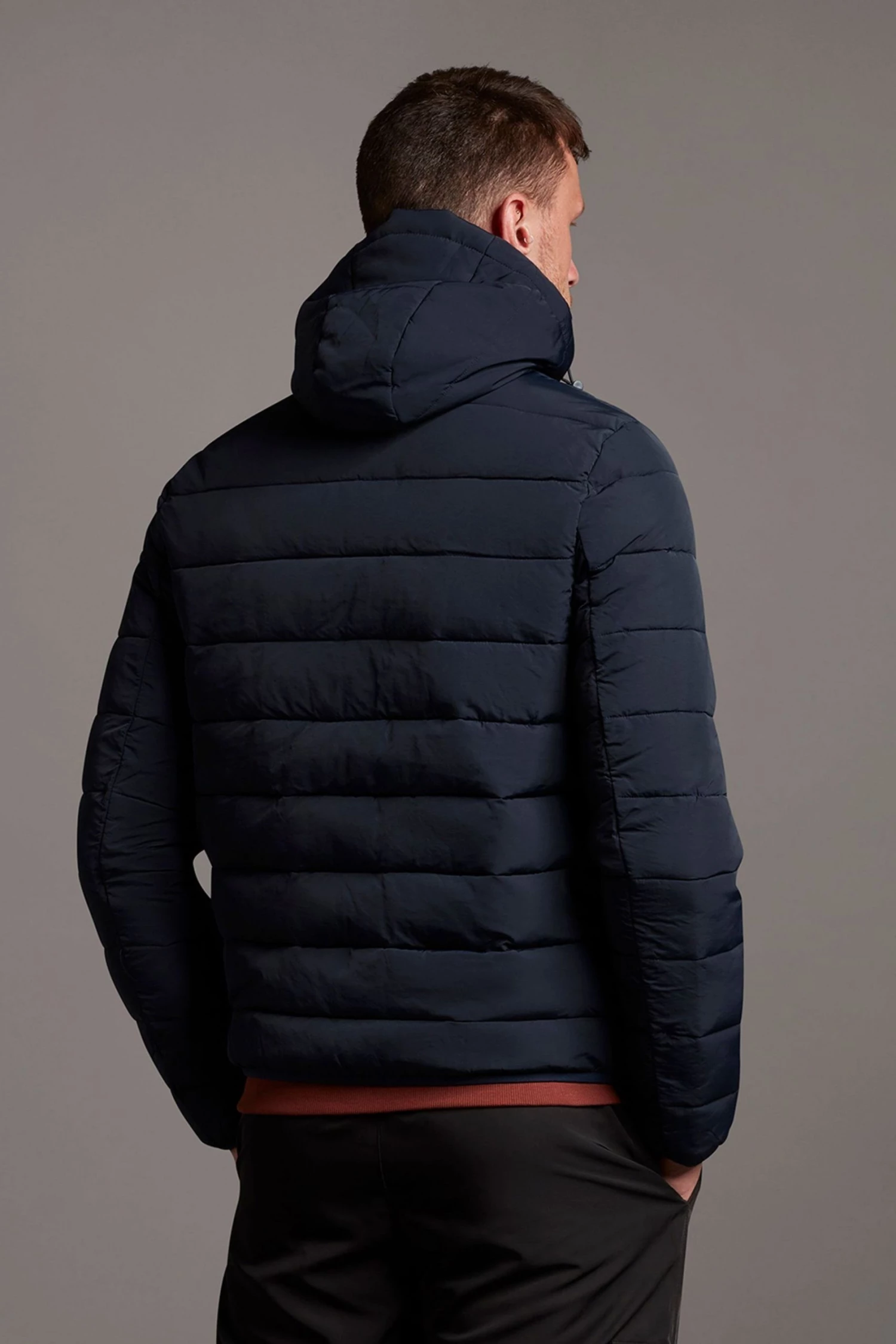 Lyle & Scott Padded Jacket Black 2 Lyle & Scott Padded Jacket Black - Image 2