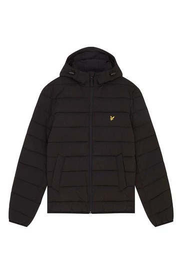 Lyle & Scott Padded Jacket Black 7 Lyle & Scott Padded Jacket Black - Image 7