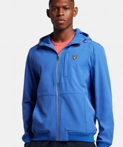 Lyle & Scott Blue Softshell Jacket