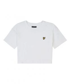 Lyle & Scott Pink Boxy SS Crop T-Shirt -Lyle & Scott Outlet | Sale unnamed file 114