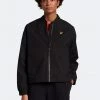 Lyle & Scott Black Bomber Jacket