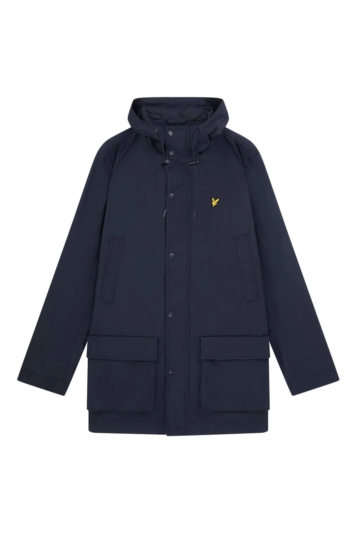 Lyle & Scott Navy Blue Hooded Parka Jacket 5 Lyle & Scott Navy Blue Hooded Parka Jacket - Image 5