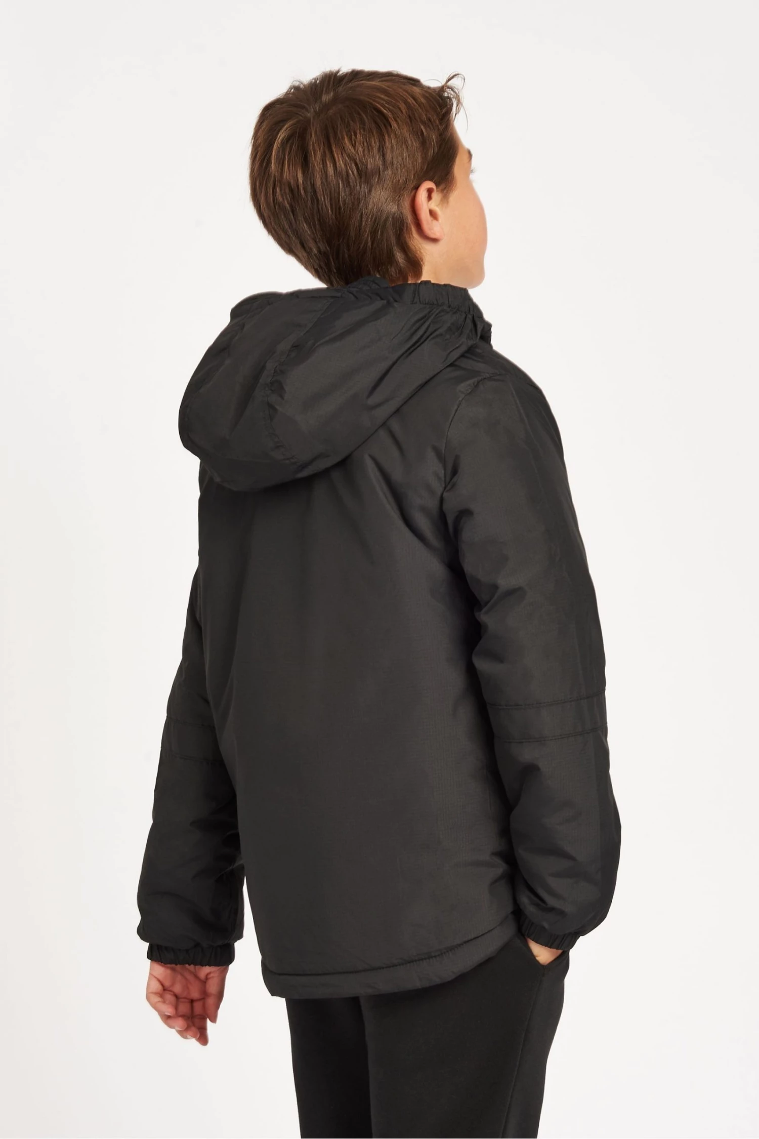 Lyle & Scott Black Dual Zip Ripstop Hooded Jacket 2 Lyle & Scott Black Dual Zip Ripstop Hooded Jacket - Image 2