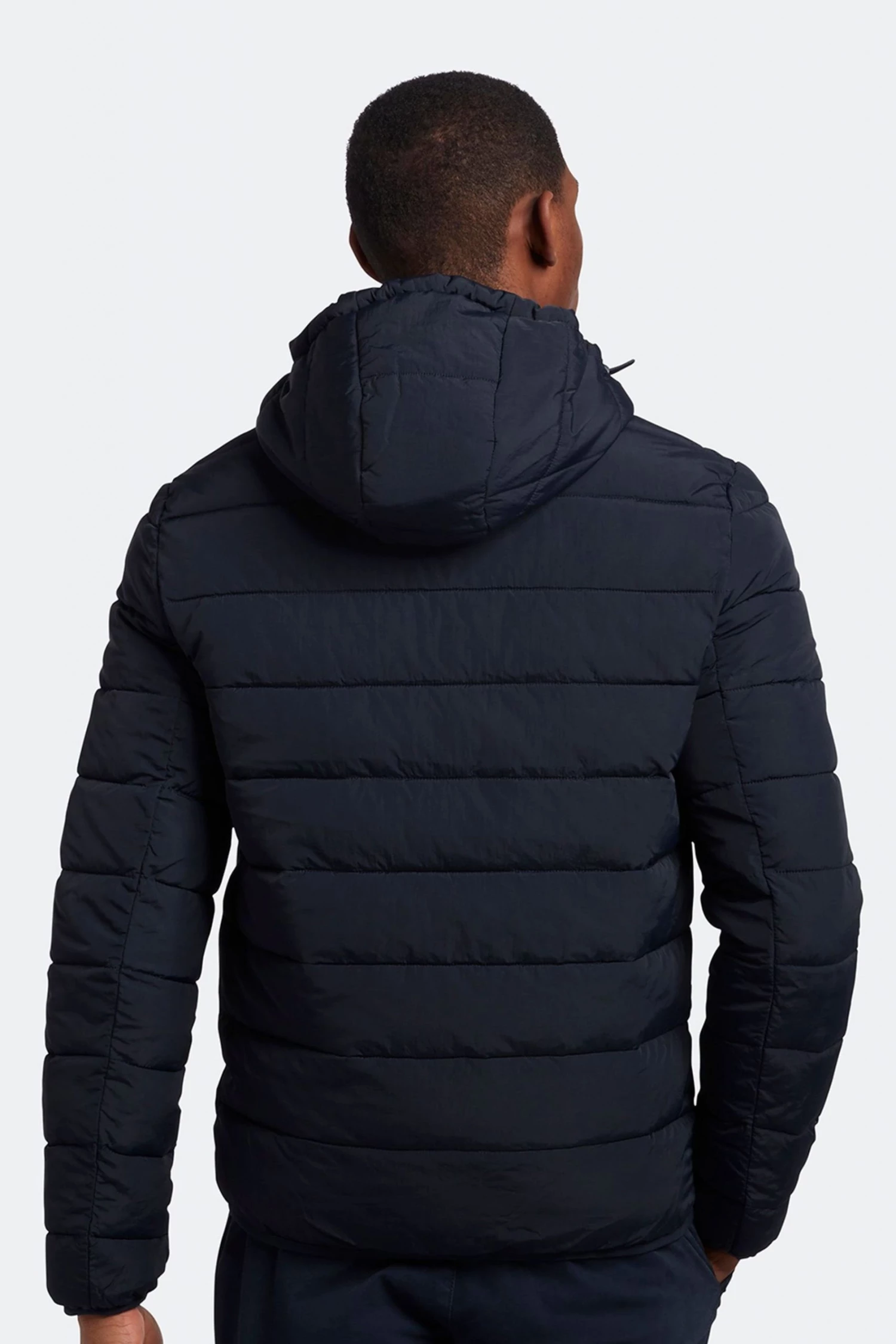 Lyle & Scott Blue Lightweight Puffer Jacket 2 Lyle & Scott Blue Lightweight Puffer Jacket - Image 2
