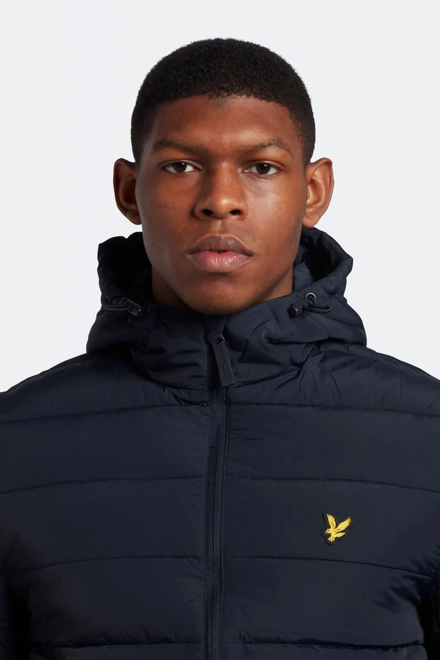 Lyle & Scott Blue Lightweight Puffer Jacket 4 Lyle & Scott Blue Lightweight Puffer Jacket - Image 4