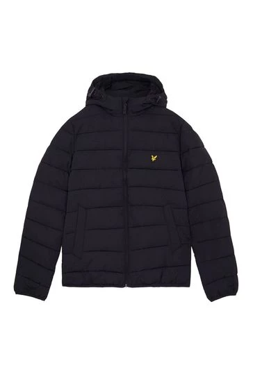 Lyle & Scott Blue Lightweight Puffer Jacket 6 Lyle & Scott Blue Lightweight Puffer Jacket - Image 6