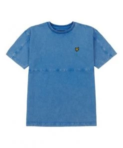 Lyle & Scott Blue Acid Wash T-Shirt -Lyle & Scott Outlet | Sale unnamed file 120