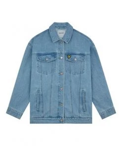 Lyle & Scott Oversized Blue Denim Jacket 11 Lyle & Scott Oversized Blue Denim Jacket -Lyle & Scott Outlet | Sale unnamed file 1203