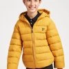 Lyle & Scott Yellow Puffer Jacket