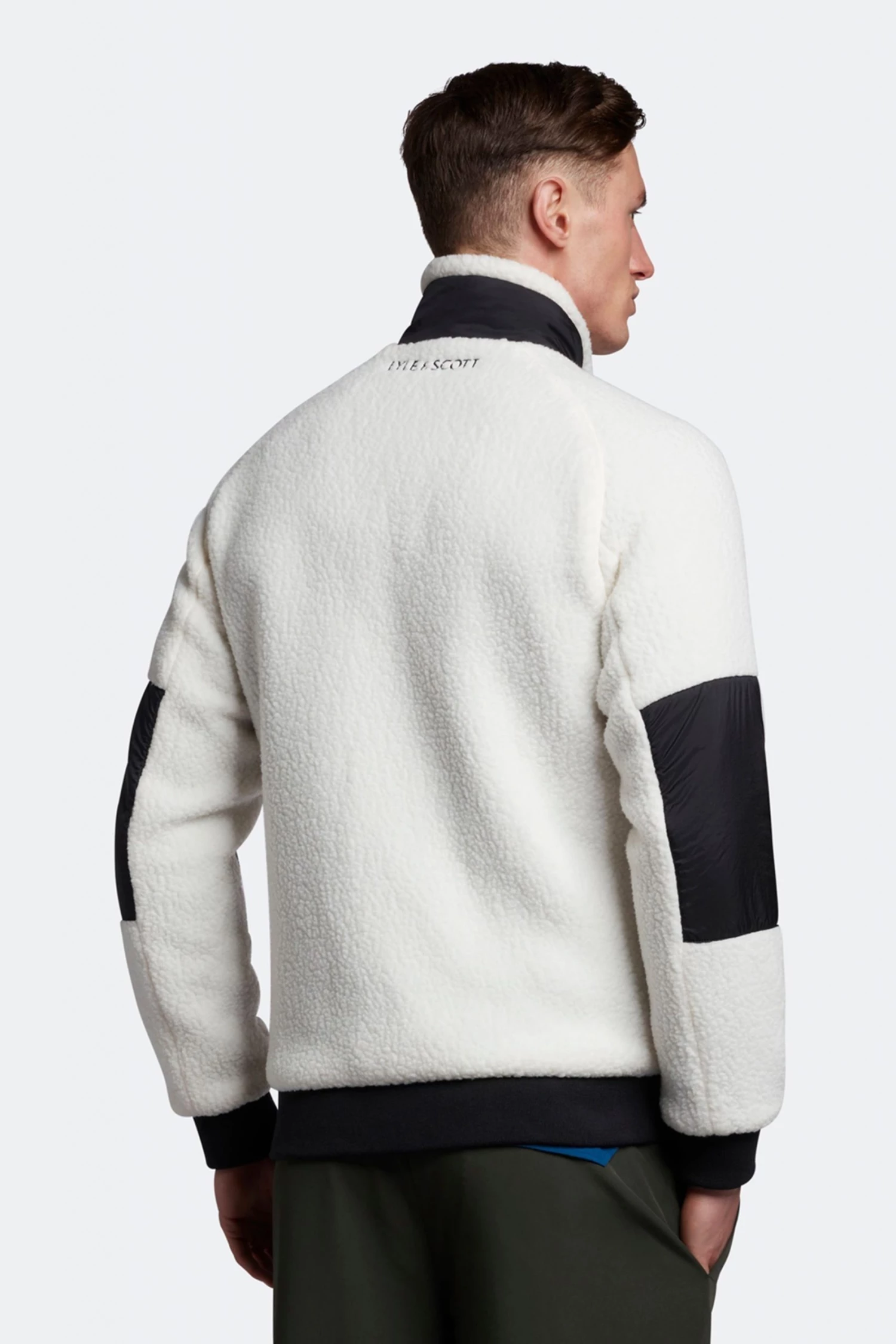 Lyle & Scott White Reversible Shearling Jacket 2 Lyle & Scott White Reversible Shearling Jacket - Image 2