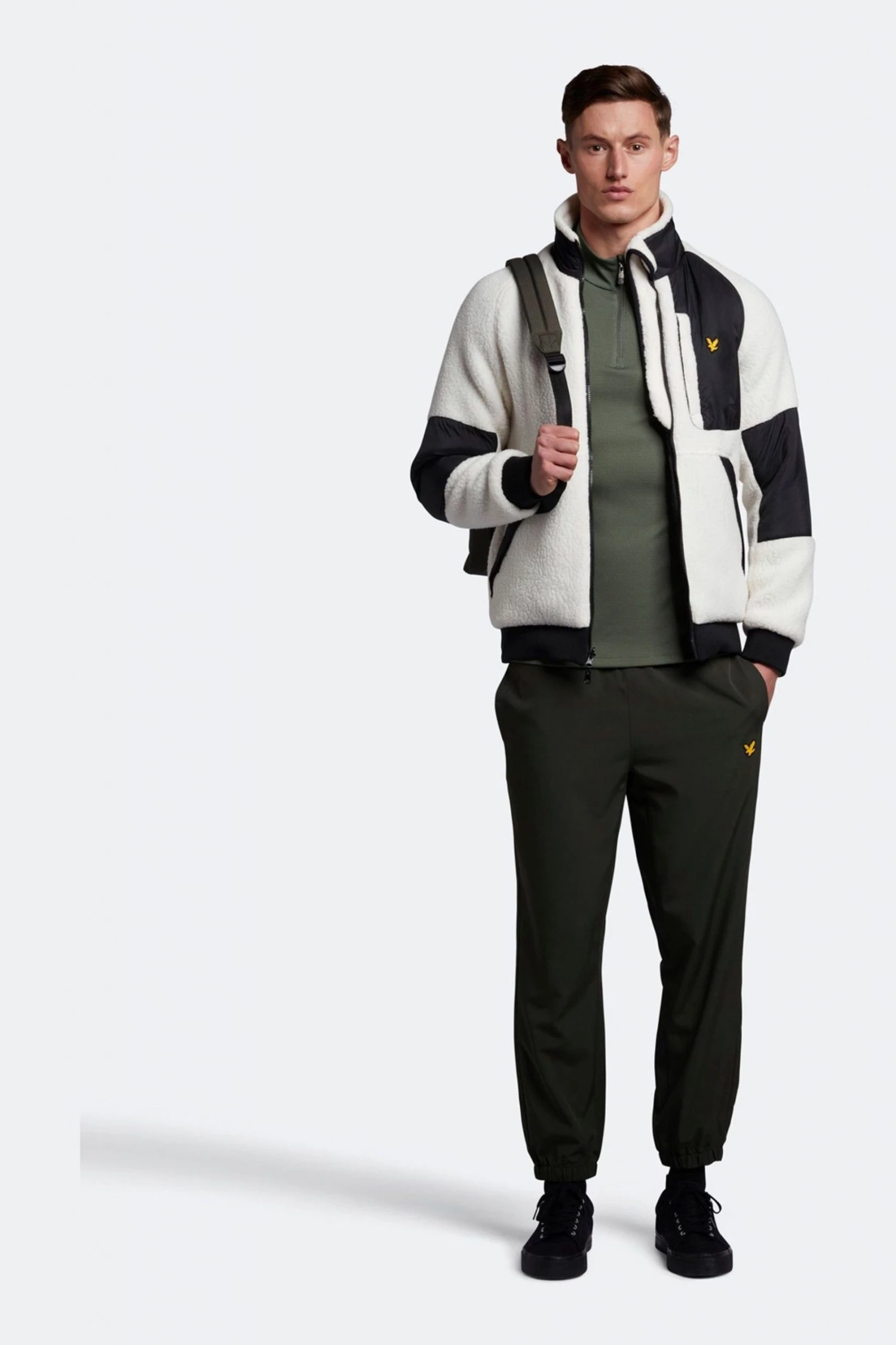 Lyle & Scott White Reversible Shearling Jacket 3 Lyle & Scott White Reversible Shearling Jacket - Image 3