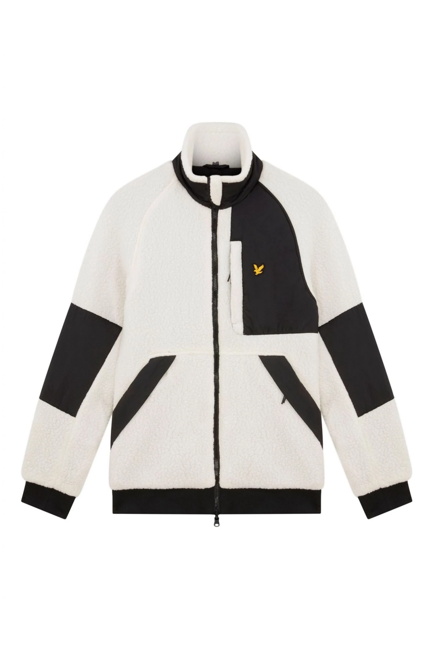 Lyle & Scott White Reversible Shearling Jacket 5 Lyle & Scott White Reversible Shearling Jacket - Image 5