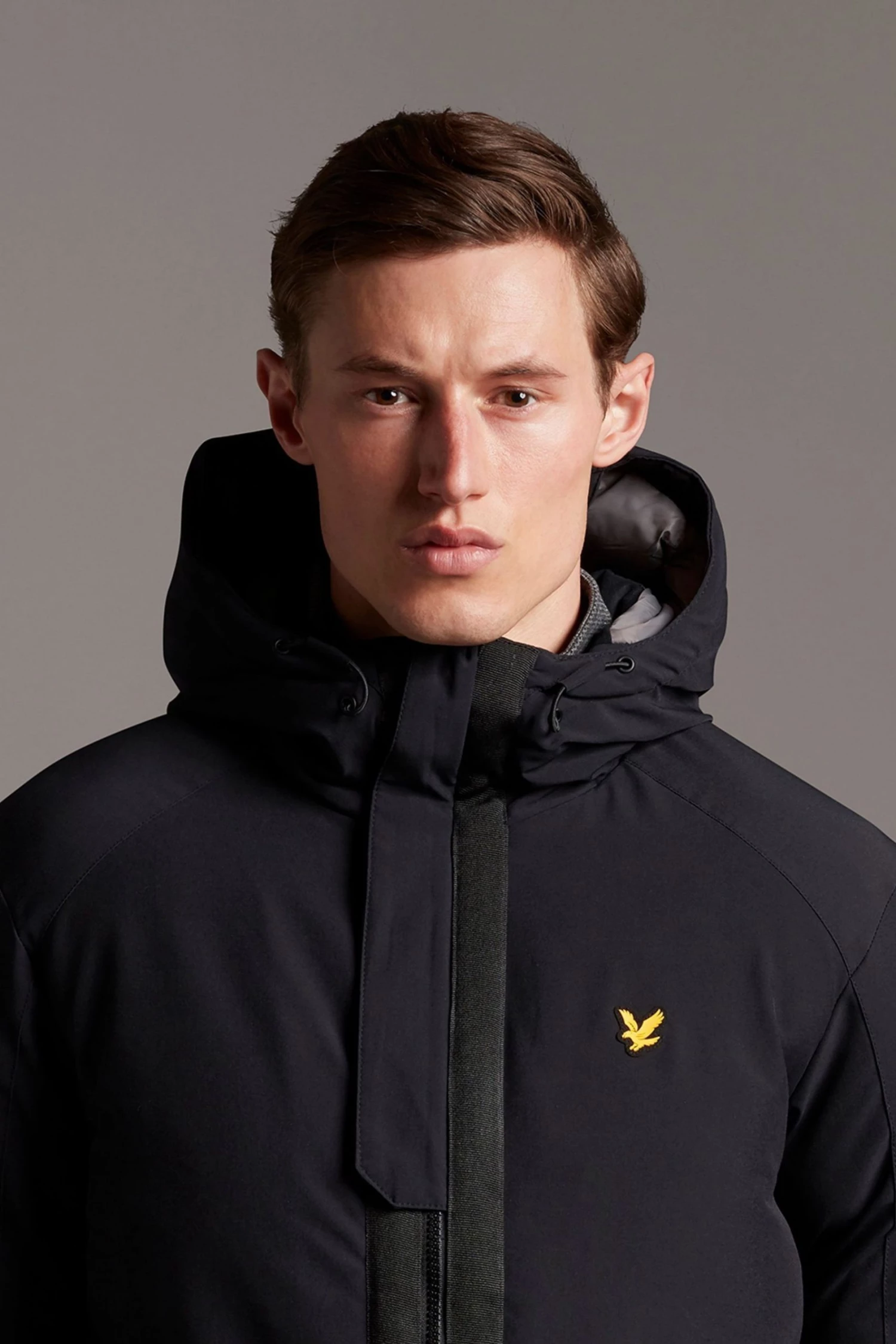 Lyle & Scott Black Cover-Up Puffer Jacket 3 Lyle & Scott Black Cover-Up Puffer Jacket - Image 3