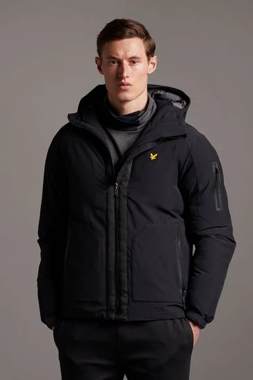 Lyle & Scott Black Cover-Up Puffer Jacket 5 Lyle & Scott Black Cover-Up Puffer Jacket - Image 5