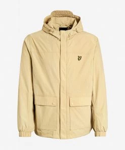 Lyle & Scott Natural Hooded Pocket Jacket