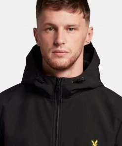 Lyle & Scott Black Texture Shell Jacket -Lyle & Scott Outlet | Sale unnamed file 1267 scaled
