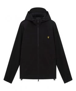Lyle & Scott Black Texture Shell Jacket -Lyle & Scott Outlet | Sale unnamed file 1270