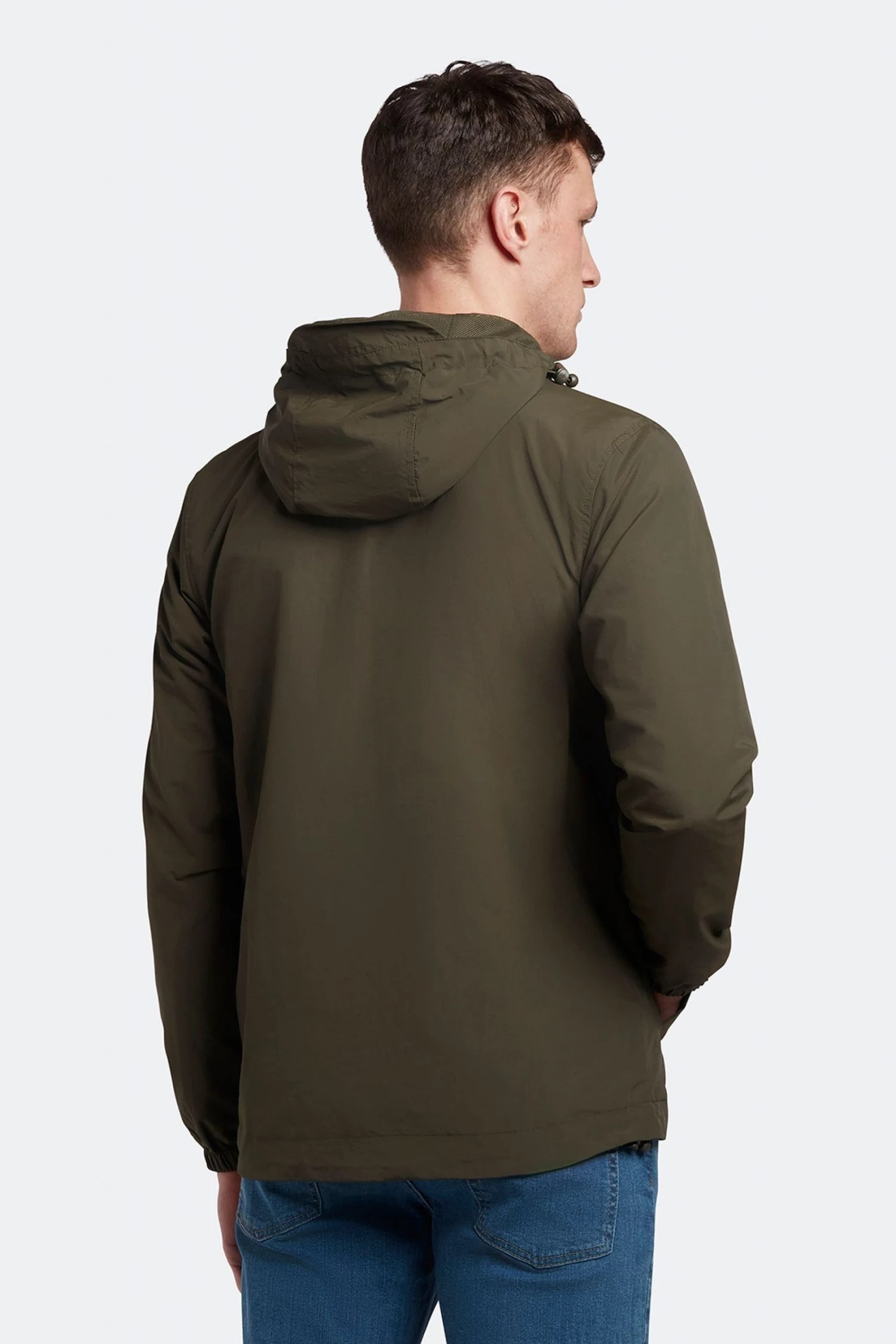 Lyle & Scott Green Zip Through Hooded Jacket 2 Lyle & Scott Green Zip Through Hooded Jacket - Image 2