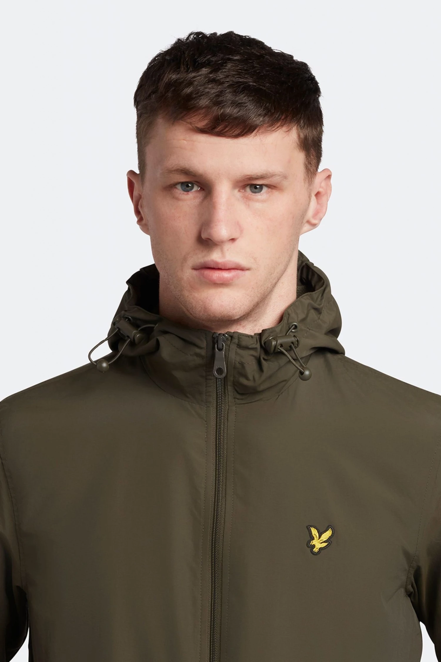 Lyle & Scott Green Zip Through Hooded Jacket 4 Lyle & Scott Green Zip Through Hooded Jacket - Image 4