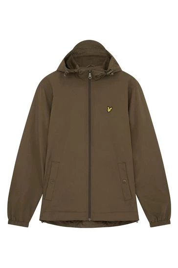 Lyle & Scott Green Zip Through Hooded Jacket 6 Lyle & Scott Green Zip Through Hooded Jacket - Image 6