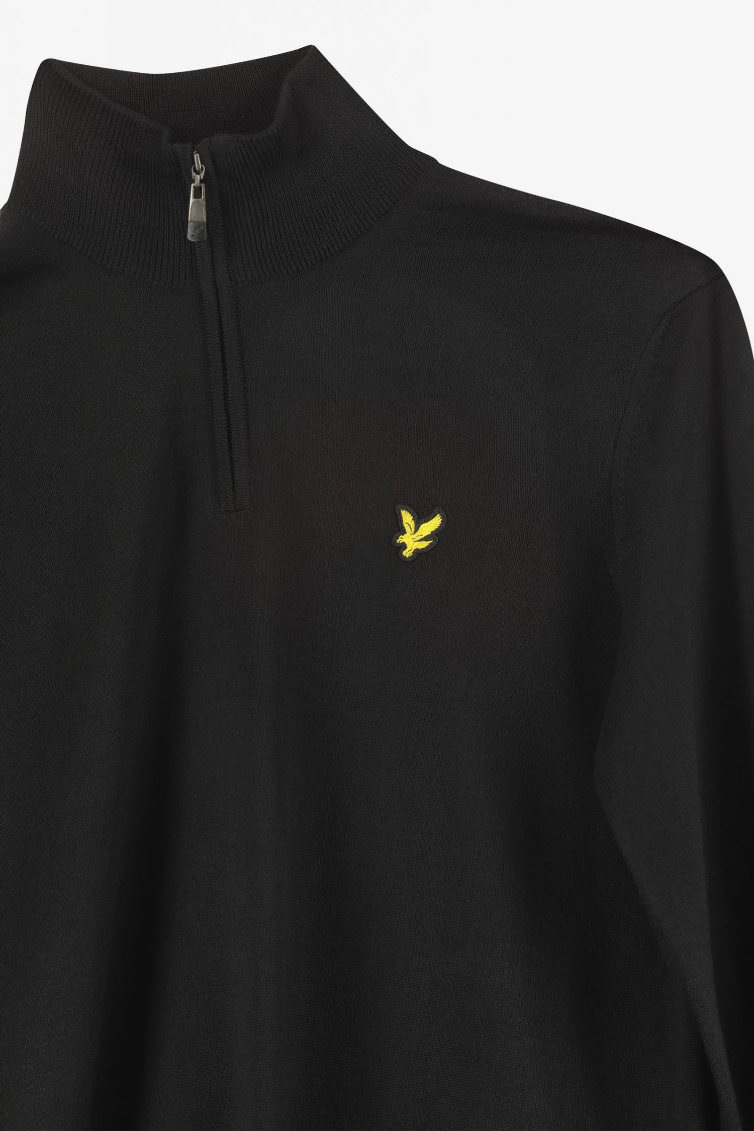 Lyle & Scott Golf Quarter Zip Pullover Jumper Black 7 Lyle & Scott Golf Quarter Zip Pullover Jumper Black - Image 7