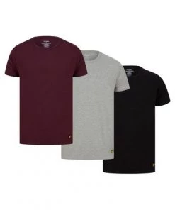 Lyle & Scott Black Lounge T-Shirts 3 Pack -Lyle & Scott Outlet | Sale unnamed file 130
