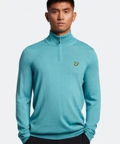 Lyle & Scott Golf Quarter Zip Pullover Jumper Black 22 Lyle & Scott Golf Quarter Zip Pullover Jumper Black -Lyle & Scott Outlet | Sale unnamed file 1301
